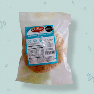 Galleta de arroz con chía, vegano, sin gluten, sin azúcar x2 und / 72 gr