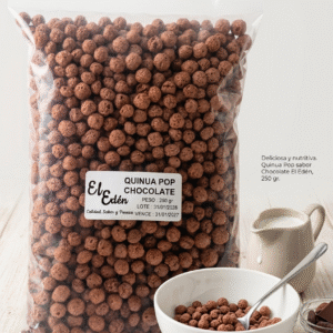 Quinoa pop soplada de chocolate sin gluten 250gr