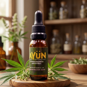 Aceite de cannabis Indica - AYUN (concentración media) 22 ML - Para procesos profundos