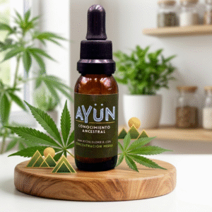 Aceite de cannabis Sativa - AYUN (concentración media) 22 ML - Para procesos profundos