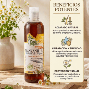 Shampoo manzanilla sin químicos / 500ml
