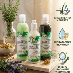 Kit Trio Romero orgánico / 500ml