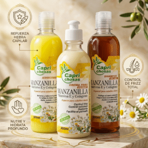 Kit Trio Manzanilla sin químicos / 500ml
