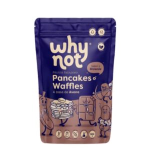 Pancakes y waffles sabor Brownie sin gluten 300gr
