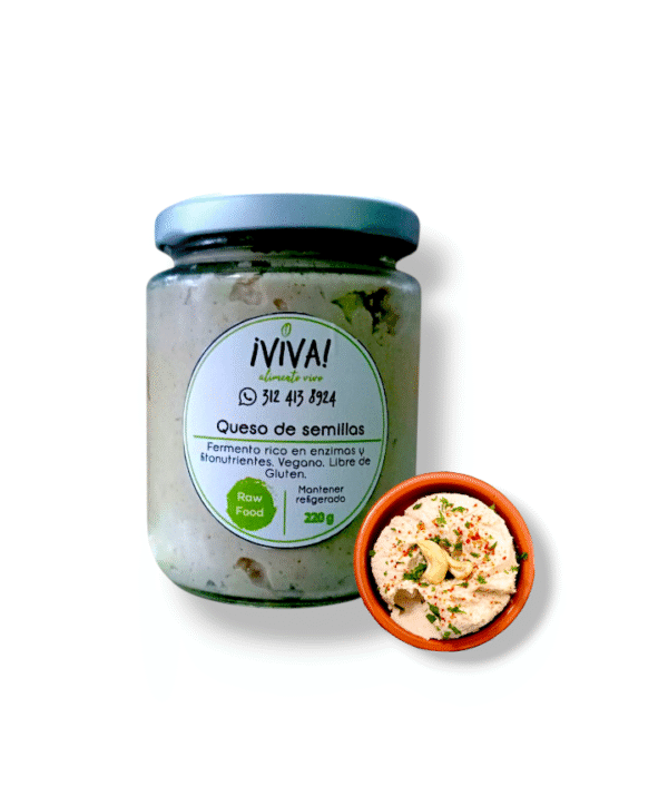 Queso crema de Marañón y girasol probiótico fermentado a las finas hierbas/200gr