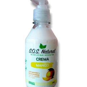 Crema corporal natural Mango/ sin químicos 250gr