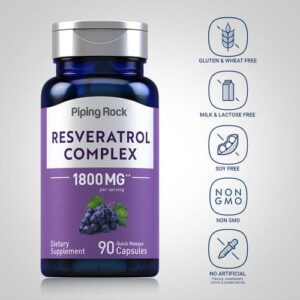 Resveratrol 1800mg * 90 Caps.
