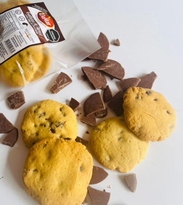 Galleta de arroz con Chips de chocolate x4 und