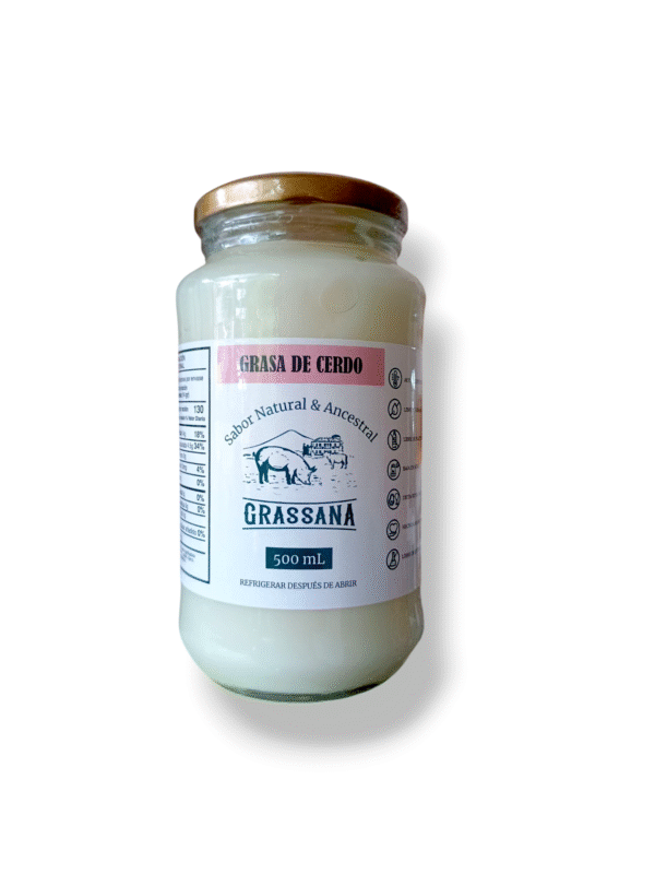 Manteca de Cerdo 500ml / Grassana