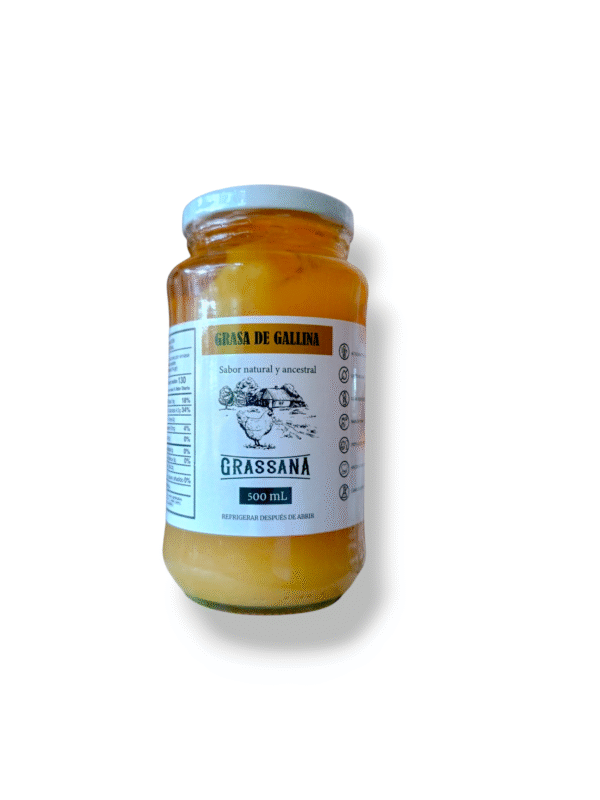 Manteca o Grasa de Gallina 500ml/ Grassana