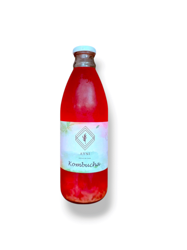 Kombucha Sandía menta / litro / bebida probiótica