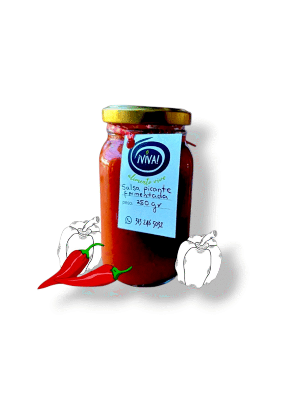 Salsa picante  orgánica / 250gr /suave