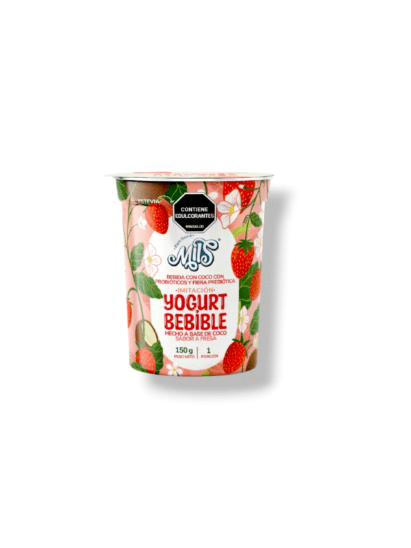 Yogurt vegano sabor a fresa 150gr / personal