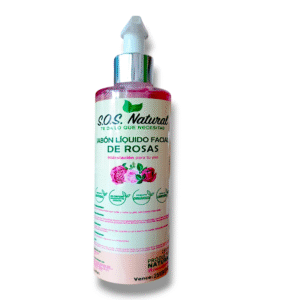 Jabón fácil de rosas orgánicas / líquido 250ml