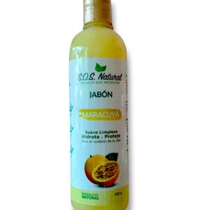 Jabón orgánico líquido natural de maracuyá 500ml