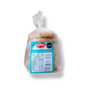 Galleta arroz con chía, vegano, sin gluten, sin azúcar x6und