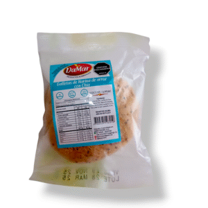 Galleta de arroz con chía, vegano, sin gluten, sin azúcar x2 und