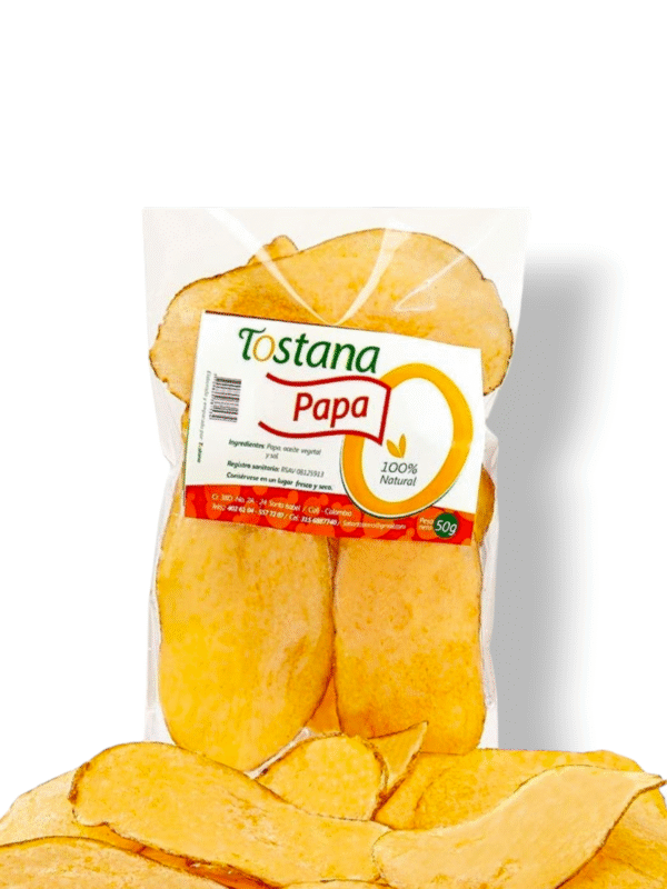 Papas naturales libres de químicos 50gr