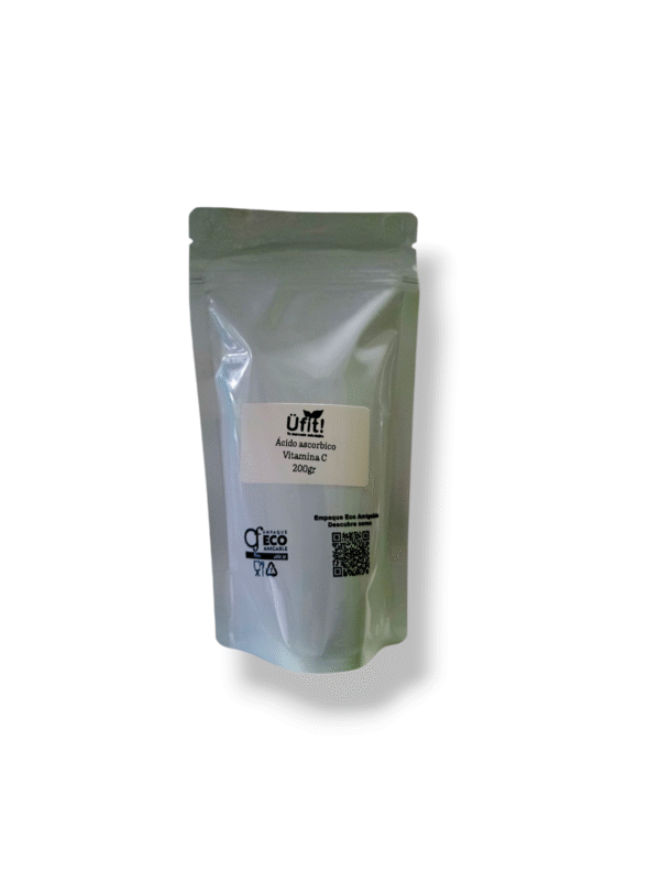 Vitamina C en polvo / Ácido ascórbico/ 200gr