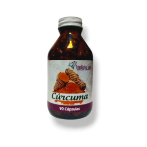 Cúrcuma + pimienta negra en cápsula (90 und)