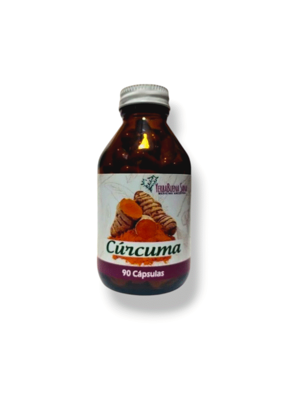 Cúrcuma + pimienta negra en cápsula (90 und)