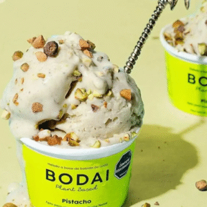 Helado vegano de pistachos/ sin lácteos, sin azúcar / Bodai/ 80gr