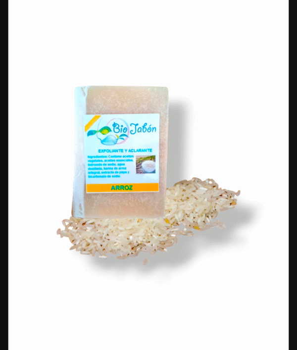 Biojabon de arroz / ecológico y natural / 118 gr