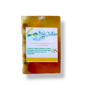 Bio jabón de manzanilla, ecológico y orgánico / 118 gr