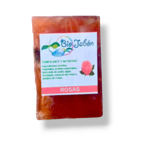 Bio jabón de rosas hidratación / 118 gr