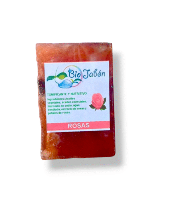 Bio jabón de rosas hidratación / 118 gr