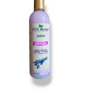 Jabón orgánico líquido natural Lavanda 0.5 / 565 gr