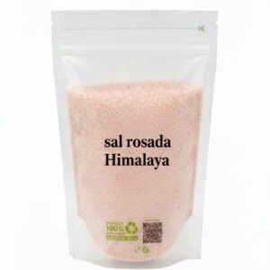 Sal rosada del Himalaya 500g / Grano fino