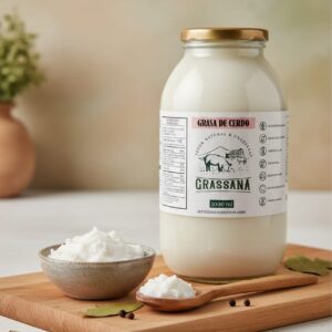 Manteca de cerdo 1000ml / Grassana