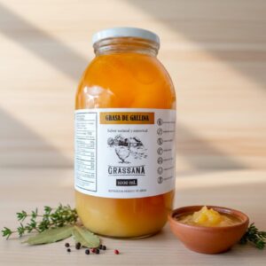 Aceite o Grasa de Gallina 1000ml/ Grassana