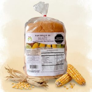 Rollos de maíz 8und / veganos, sin gluten y sin azúcar / 349gr