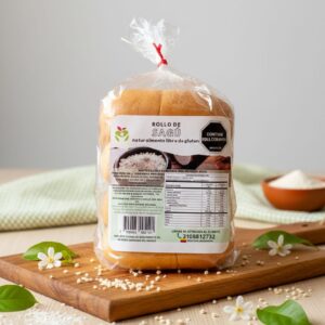 Rollos de Sagu con aceite de oliva, sin gluten, sin azúcar y sin lácteos,349gr