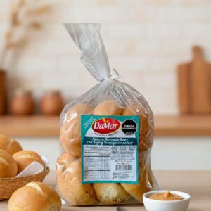 Mogolla de arroz con Sagu y arequipe de almendra, vegano, sin gluten, sin azúcar x6 und,/ 352gr