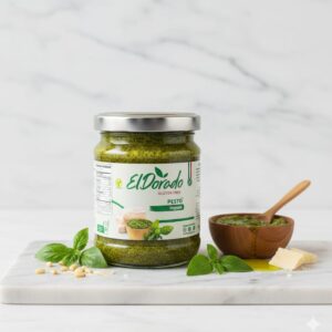 Pesto vegano de albahaca 180gr