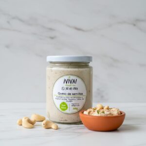 Queso crema de Marañón y girasol probiótico fermentado a las finas hierbas/200gr