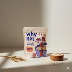 Avena en hojuelas sin gluten 500gr