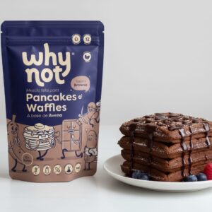 Pancakes y waffles sabor Brownie sin gluten 300gr
