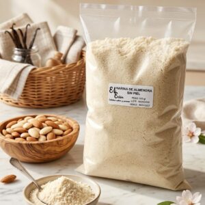 Harina de almendra sin piel 500g
