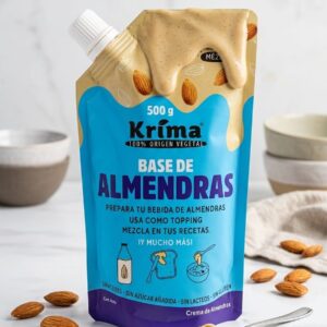 Crema de  almendra, vegana, sin azúcar / 200g / Krima