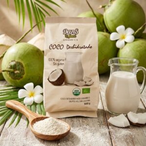 Leche de coco en polvo orgánica 500gr