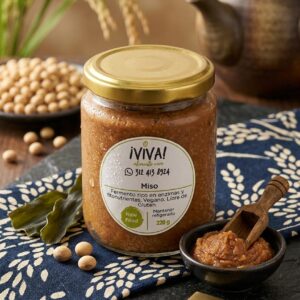 Miso / Pasta de soja fermentada/ Probiótica/ condimento / 424 gr