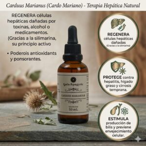 Tintura de Cardio Mariano / Silimarina / 30ml