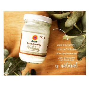 Desodorante natural en crema sin aluminio/ Ecológico/ Bumi / 210 gr