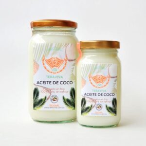 Aceite de coco Teraviva 🥥 crudo prensado en frío 500ml