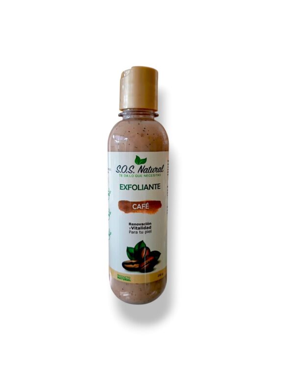 Exfoliante de café orgánico natural, libre de químicos 250gr