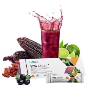 Bebida antioxidante/ Energizante/ VITA XTRAT + /FuXion/ Caja x28 sobres